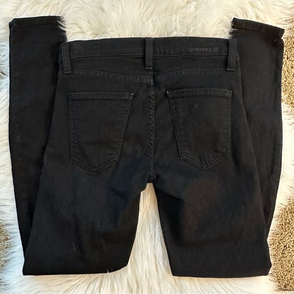 Current Elliott Black Stiletto Jeans size 25 - Picture 5 of 11
